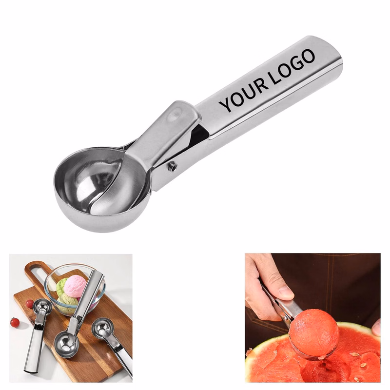 Durable Ice Cream Scoop with Ergonomic Handle