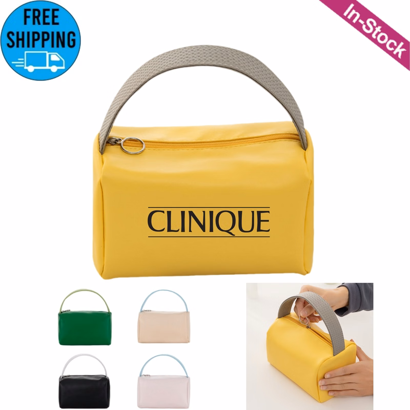 PU Leather Travel Organizer Makeup Cosmetic Bag