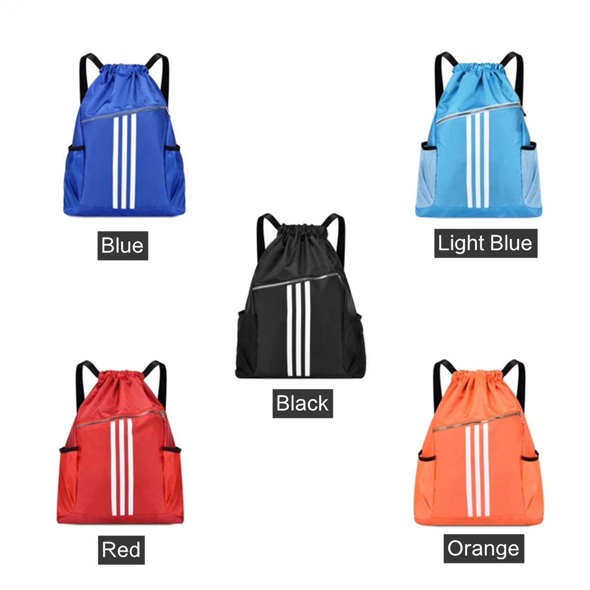 Drawstring Backpack Sports Sackpack 1