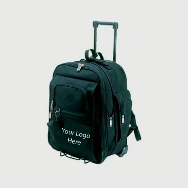 Deluxe Expander Backpack Rolling Wheel and Stand