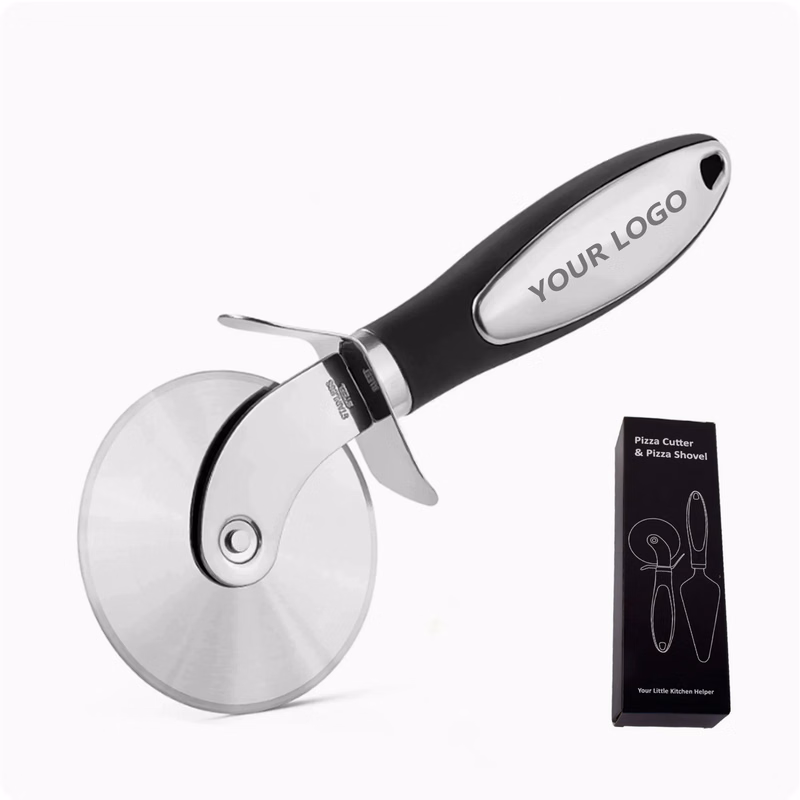 Stainless Steel Pizza Cutter W/ Handle