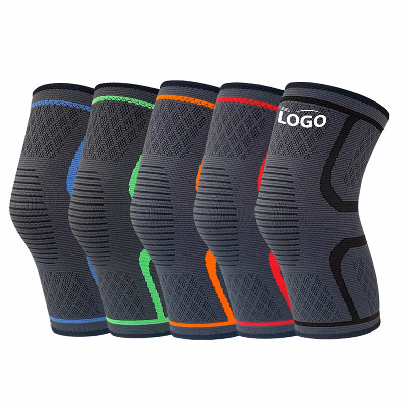 Elastic Nylon Knee Brace for Sports and Fitness