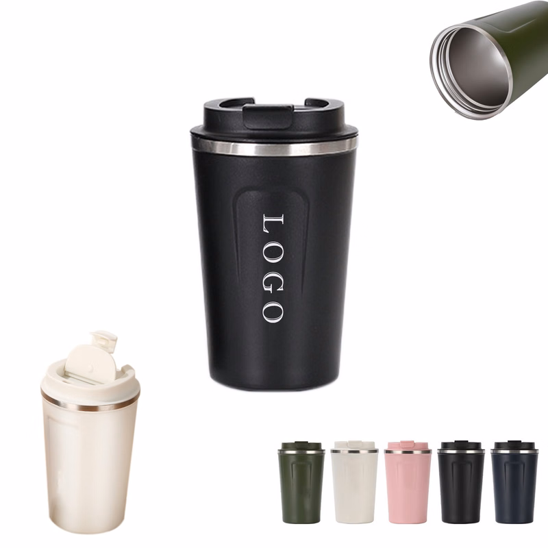 12Oz Travel Coffee Mugs Spill-Proof