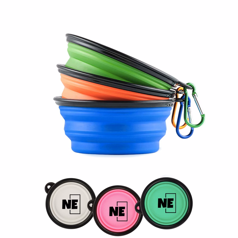 1000ML Pet Bowl Folding 100pcs