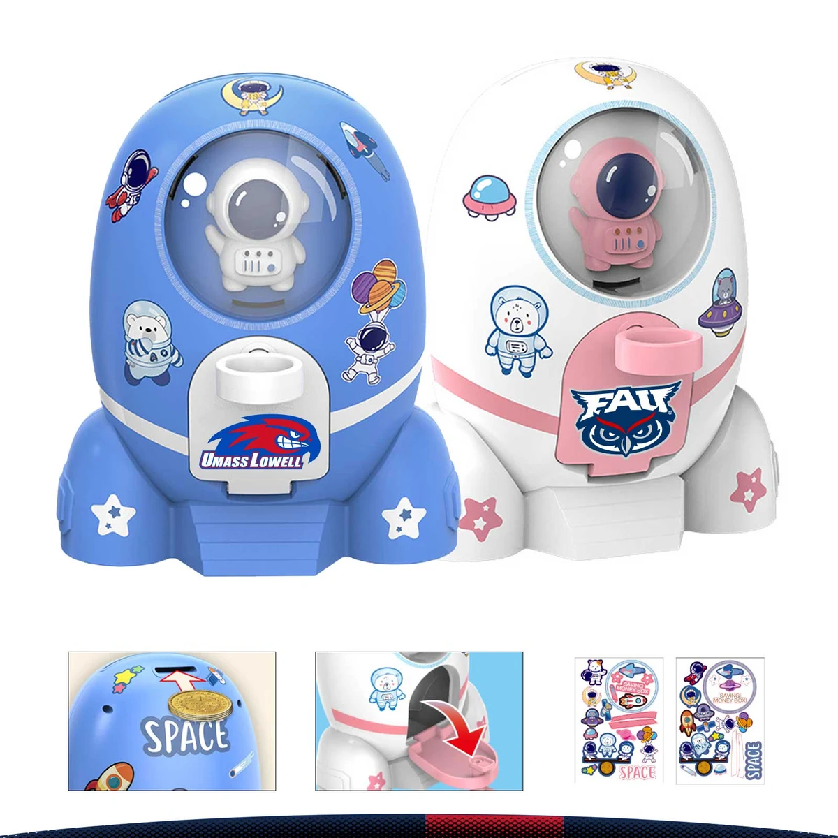 Titry Rocket Piggy Bank 1