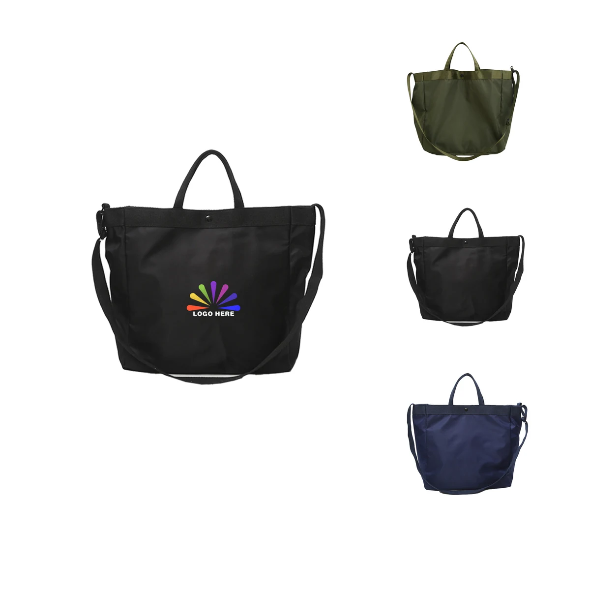 Travel Tote Bag with Shoulder Strap 1