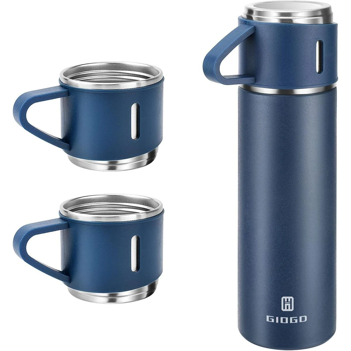 Stainless Steel Thermo 500ml/16.9oz Vacuum Insulated Bottle with Cup for Coffee Hot drink and Cold 1