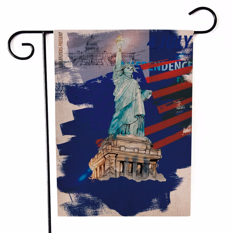 Independence Day Yard Outdoor Garden Flags