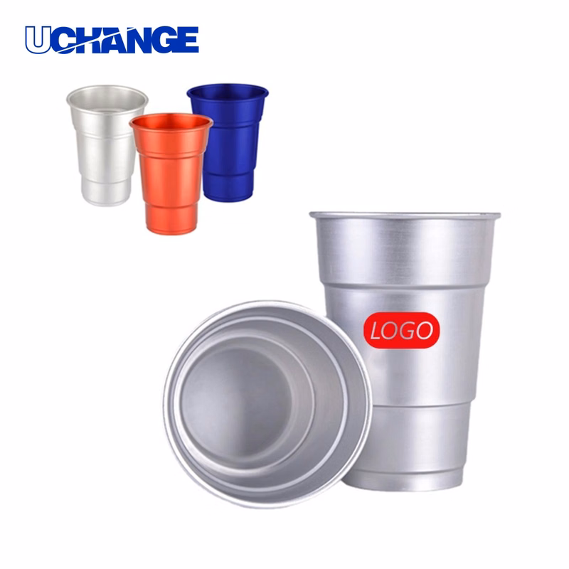 Custom Stackable Aluminum Cup Beer Mug Container