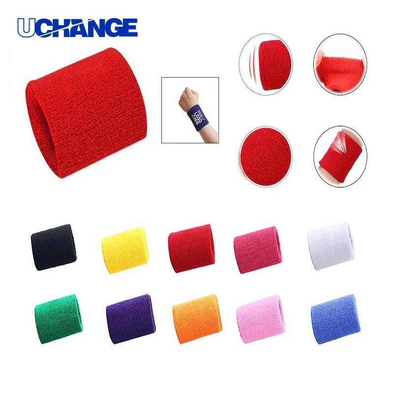 Embroidered Cotton Wristband for Sports 1