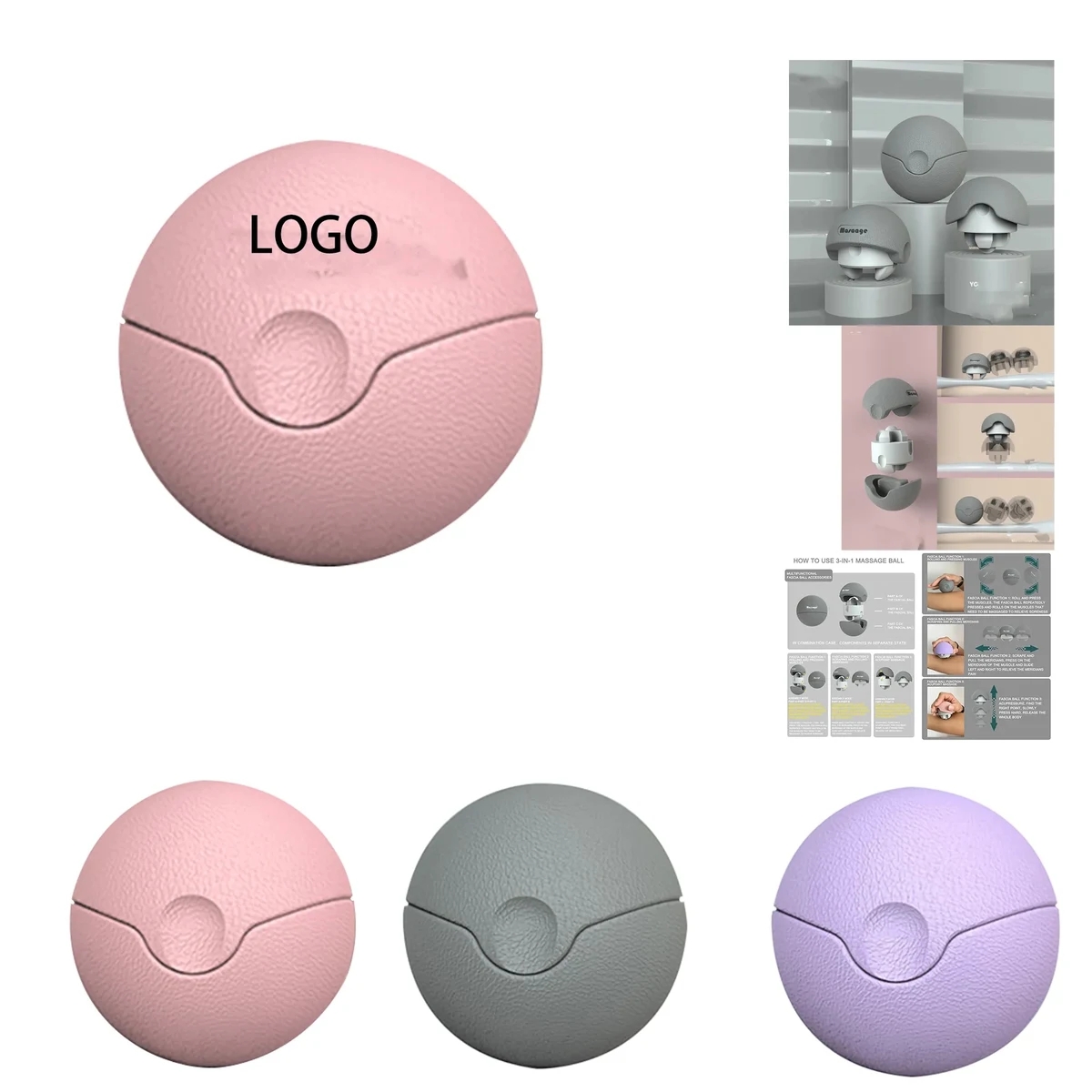Multifunctional Fascia Ball Massager 1