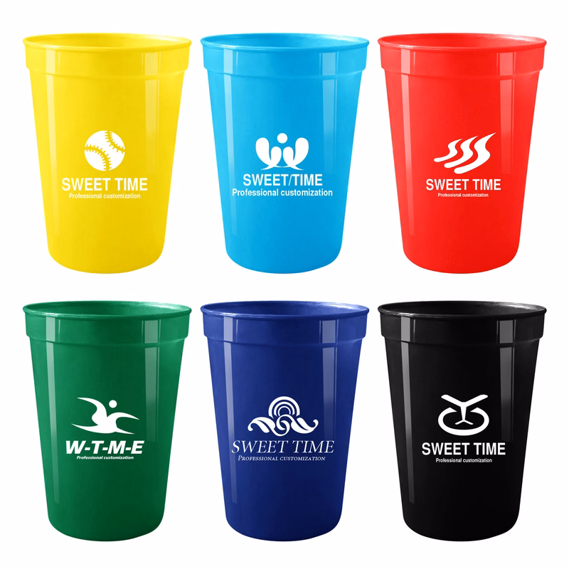 Plastic Stadium Cup