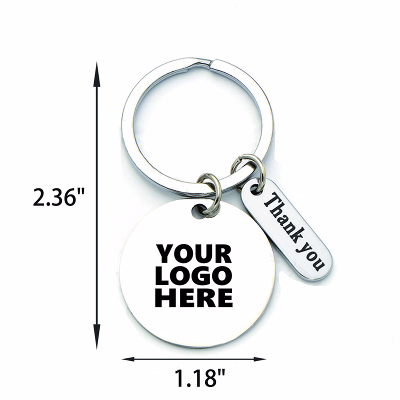 Stylish Custom Stainless Steel Keychain