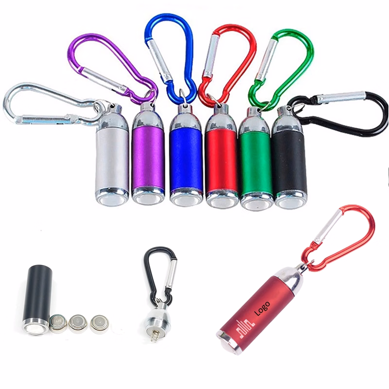 LED Mini Flashlights with Carabiner