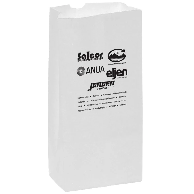 Grocery Bag - White Kraft 16# SOS 1