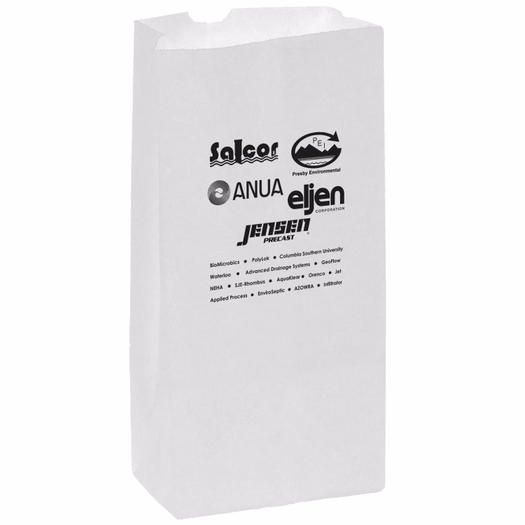 Grocery Bag - White Kraft 16# SOS