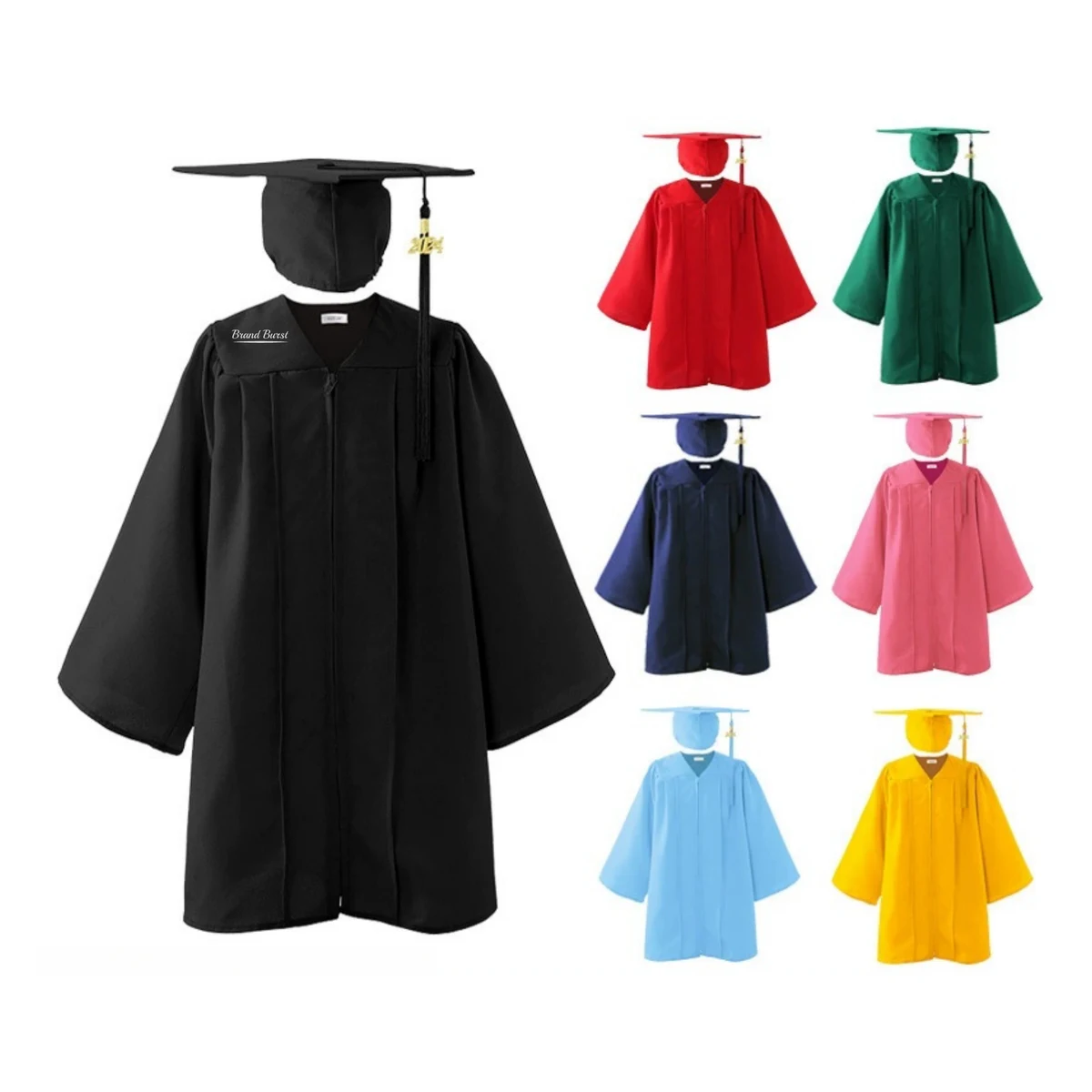 Child Size Graduation Cap And Gown 1