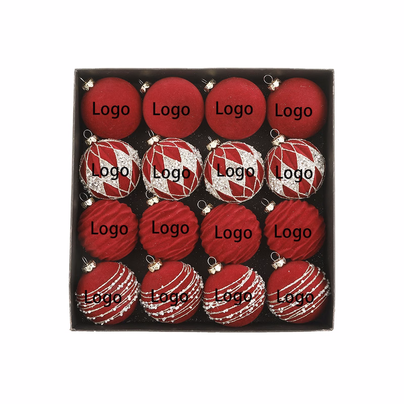 16pcs Christmas Ball Set