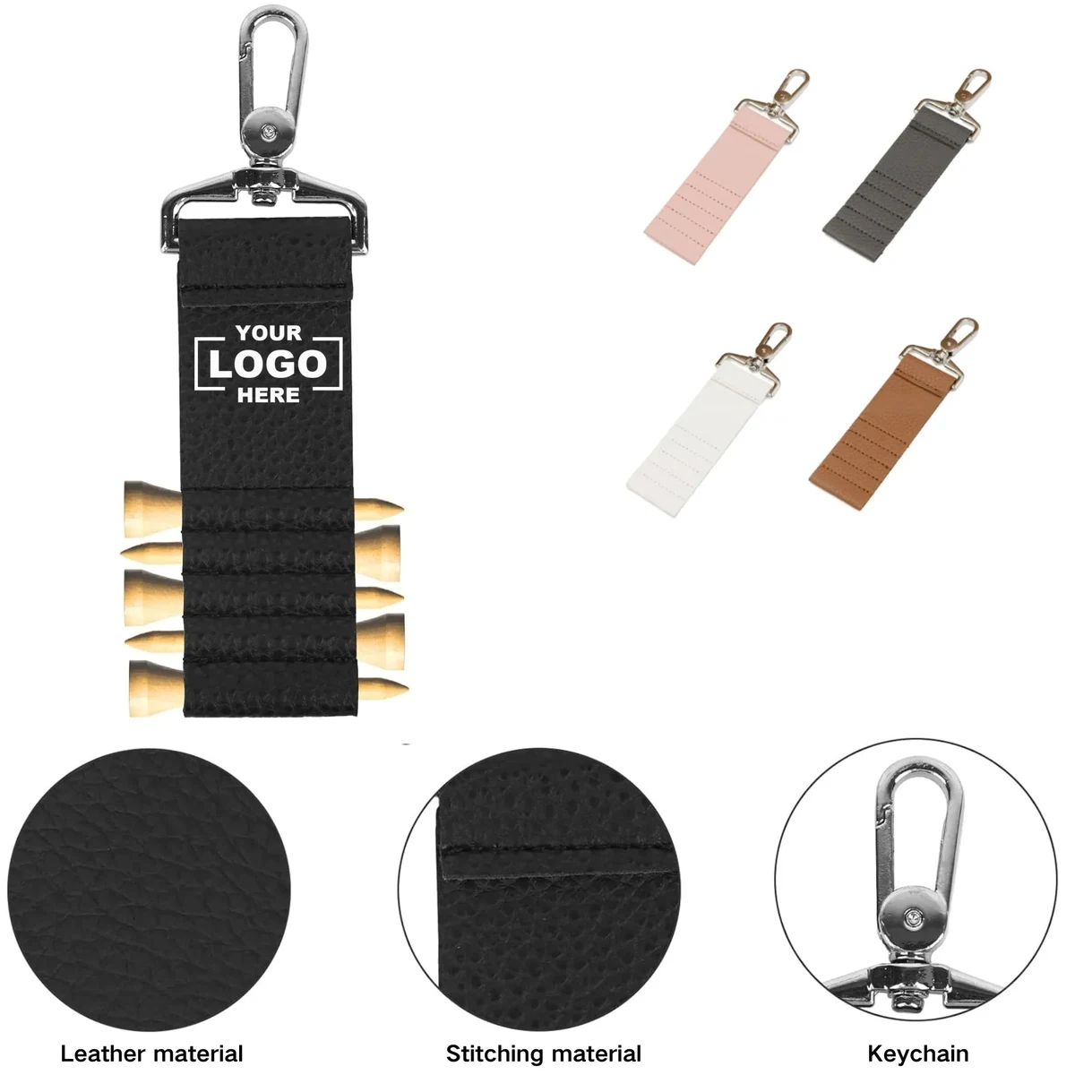 Portable Golf Cart Stand Keychain 1