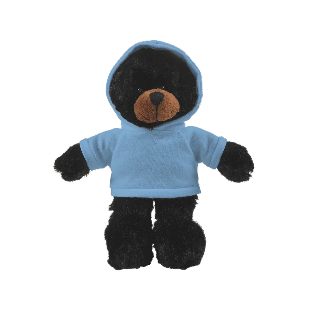 soft plush Black Bear with hoodie 1