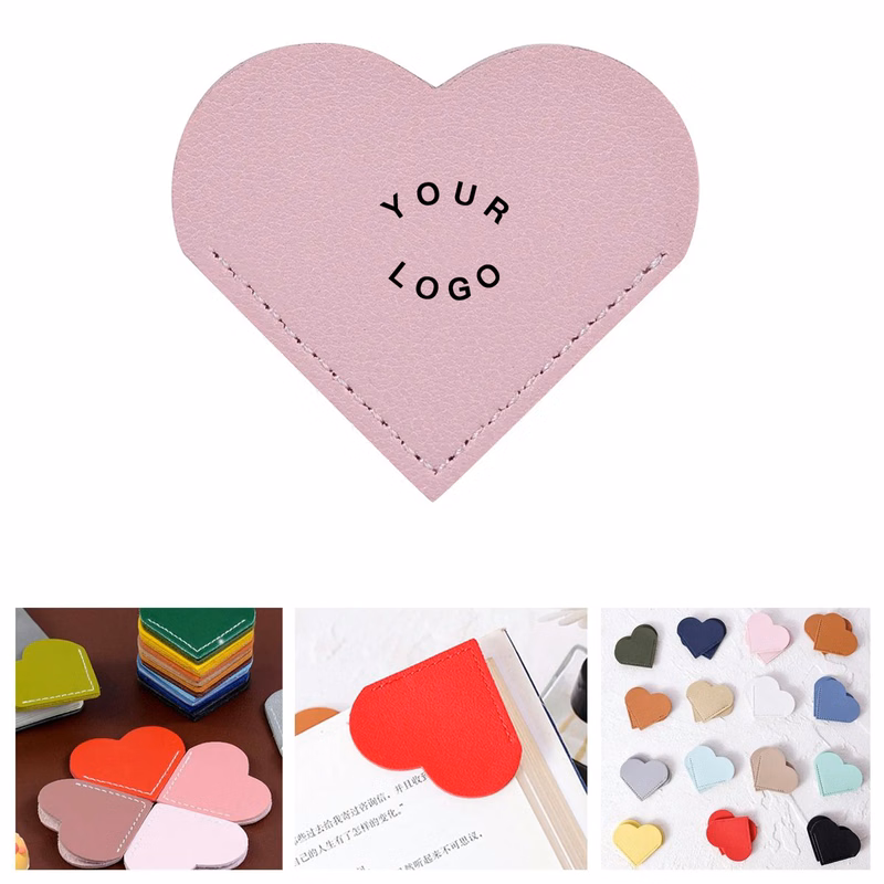 Elegant PU Leather Bookmark for Gifting