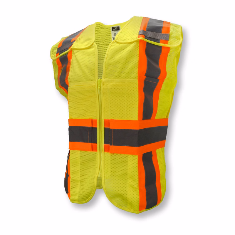 Radians Type R Class 2 Breakaway Expandable Two Tone Mesh Safety Vest