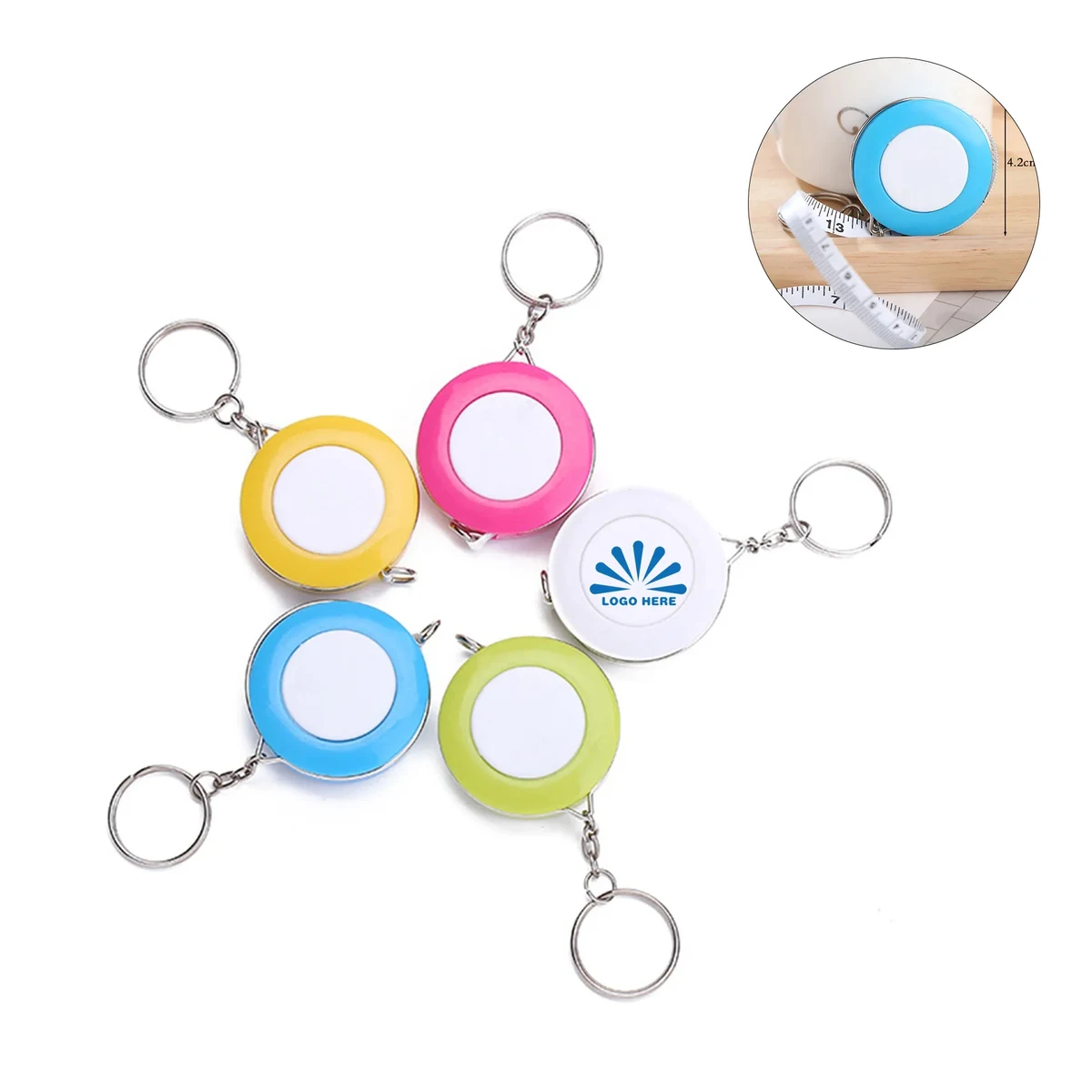 Essential Mini Keychain Tape Measure 1