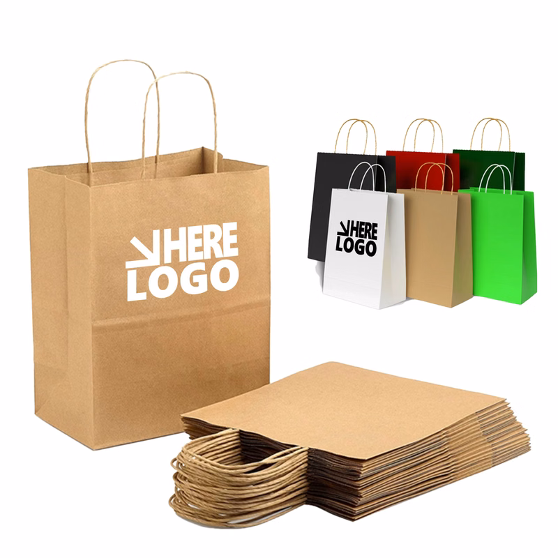 MOQ 100 Kraft Paper Bag