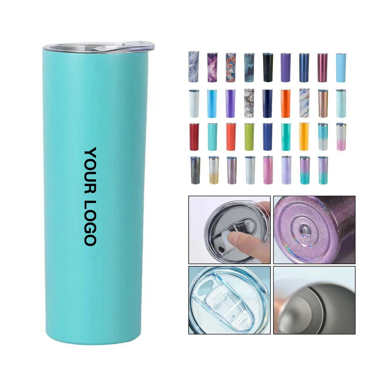 20oz Stainless Steel Insulated Tumbler for Hot and Cold 1