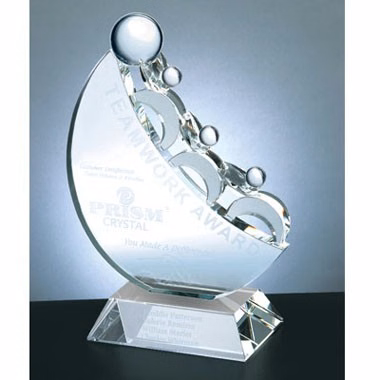 Team Work Crystal Awards