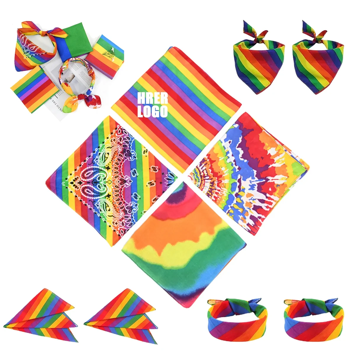 Rainbow Bandana 1
