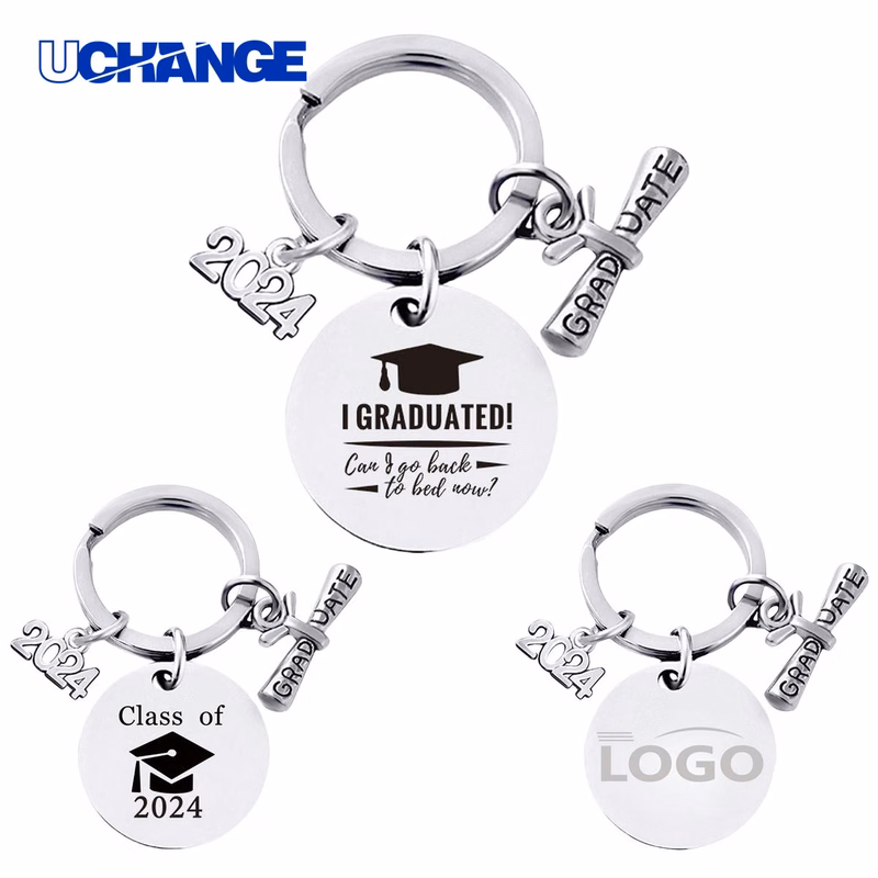 Titanium Steel Keychain Gift