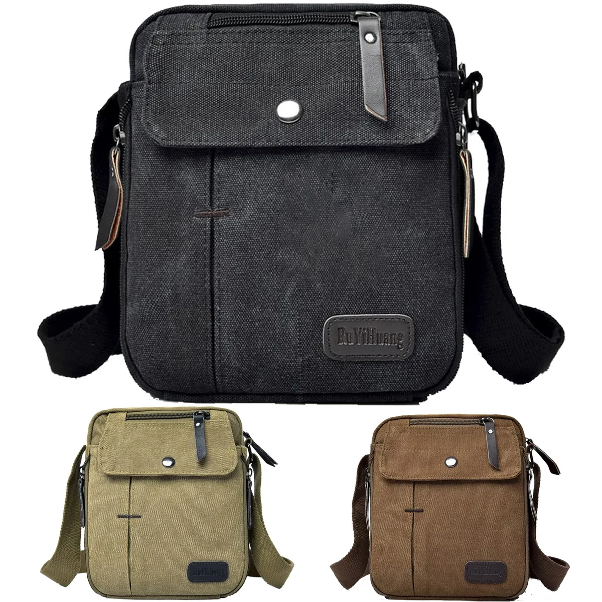 Canvas Small Messenger Casual Shoulder cross-body Bag 1