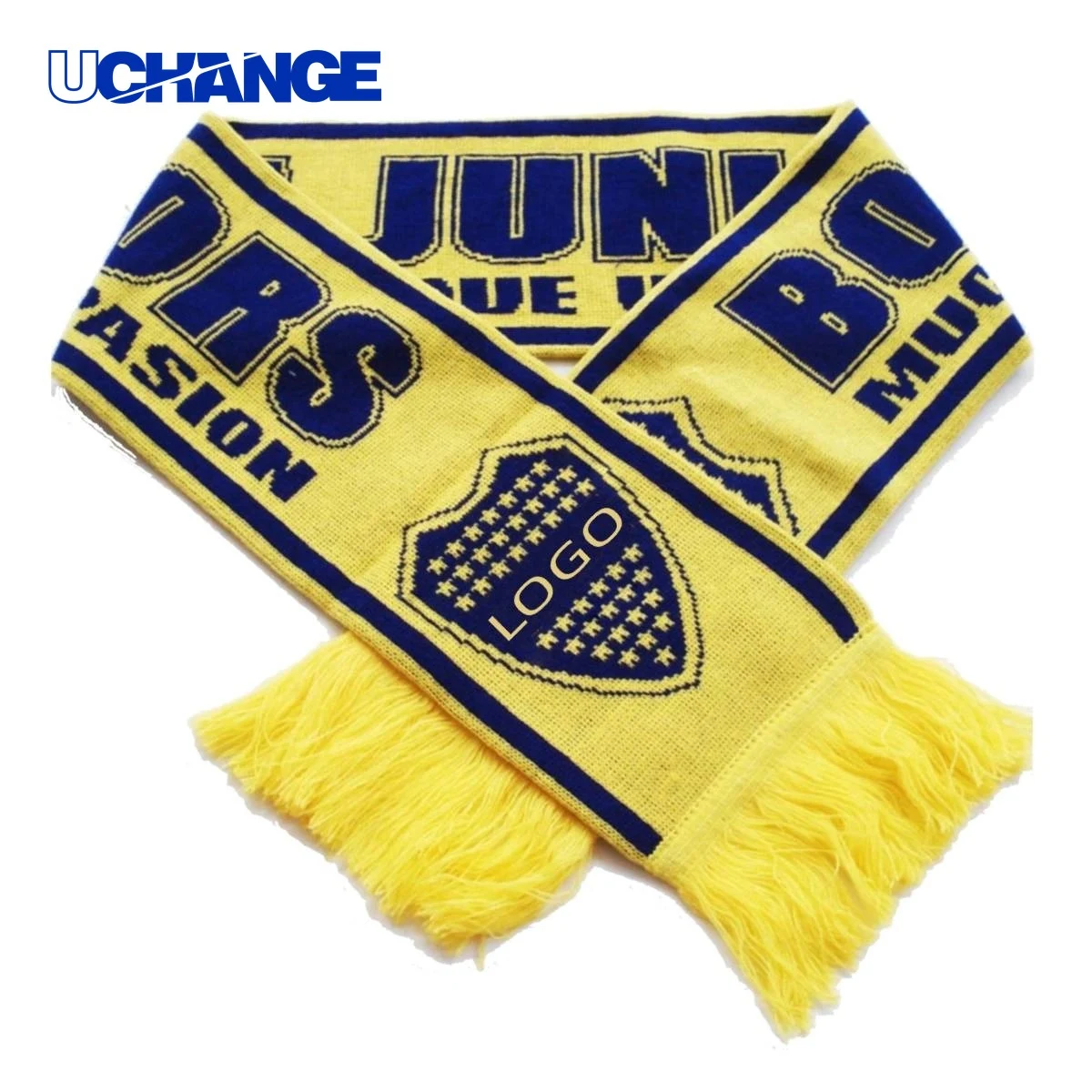 Knitted Fan Scarf 1