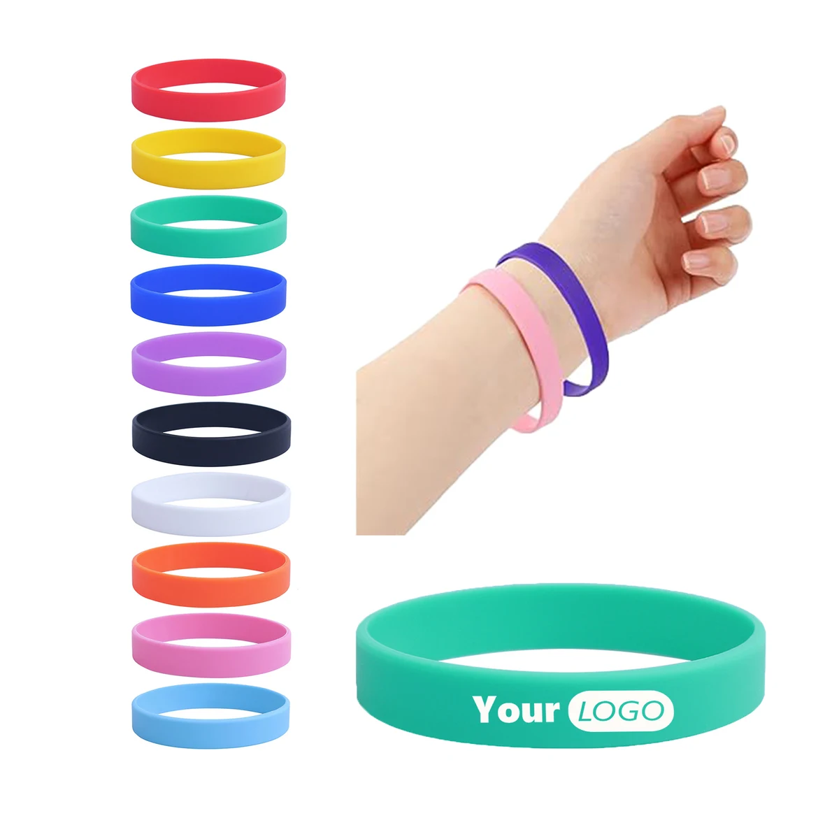 Silicone Wristband Minimum Order 50 1
