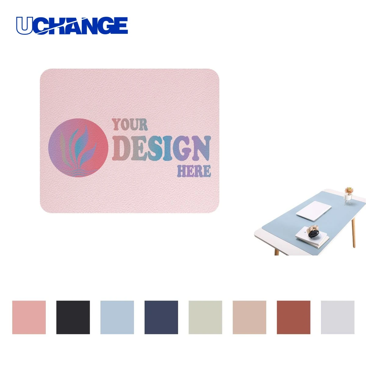PU Desk Placemat for Office Desk Protection 1