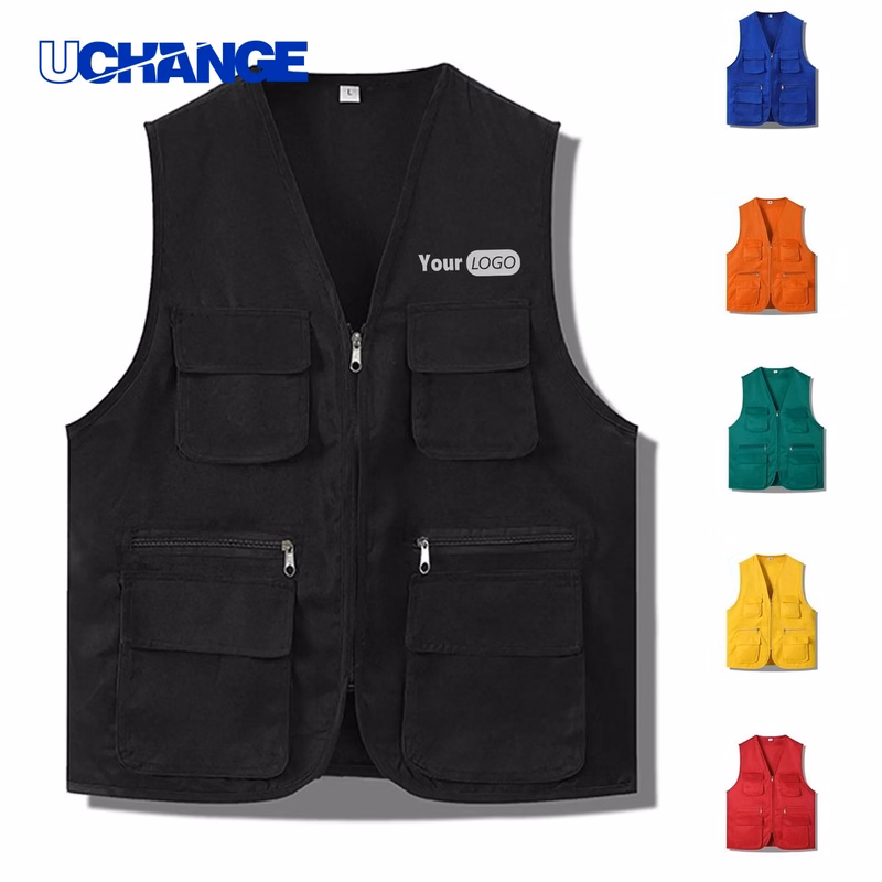 Polyester Multi-Pocket Work Vest