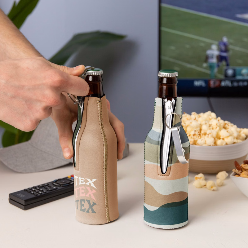 BOTTLE SUIT WITH BLANK BOTTLE OPENER -Oytex