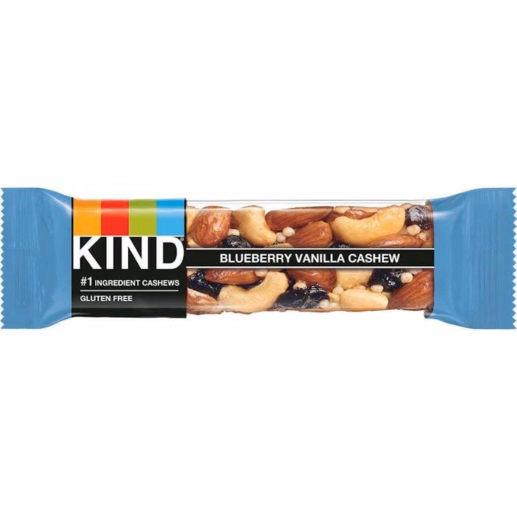 KIND Bars - Blueberry Vanilla Cashew 12 Bars