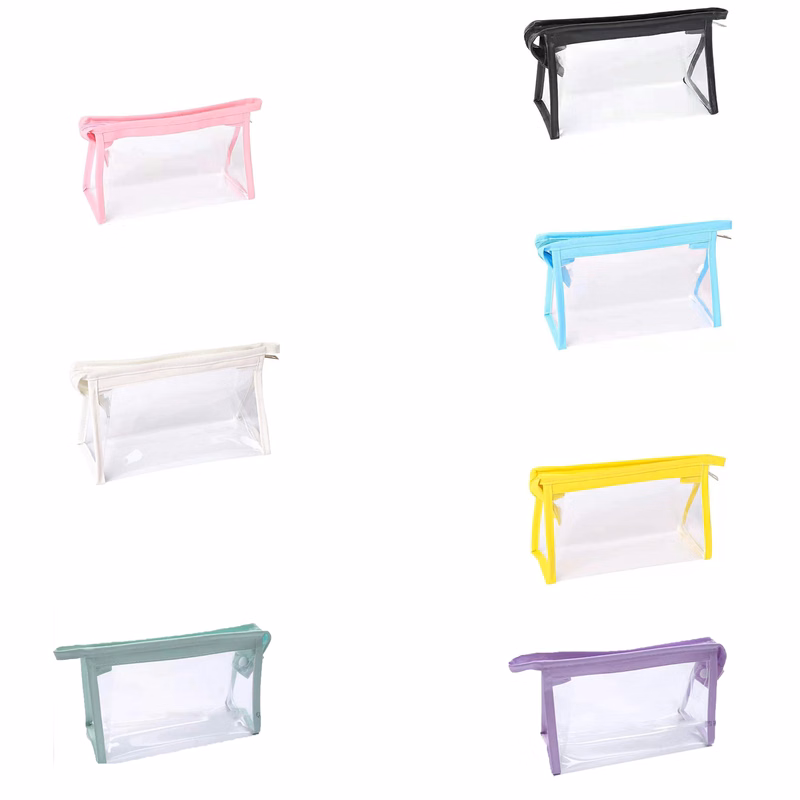 TPU Transparent Large Capacity Pen Makeup Bag