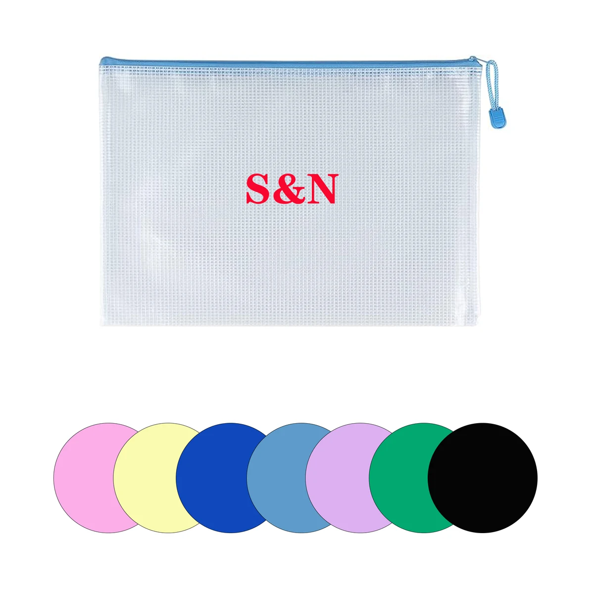 Waterproof Zippered Document Pouch 1