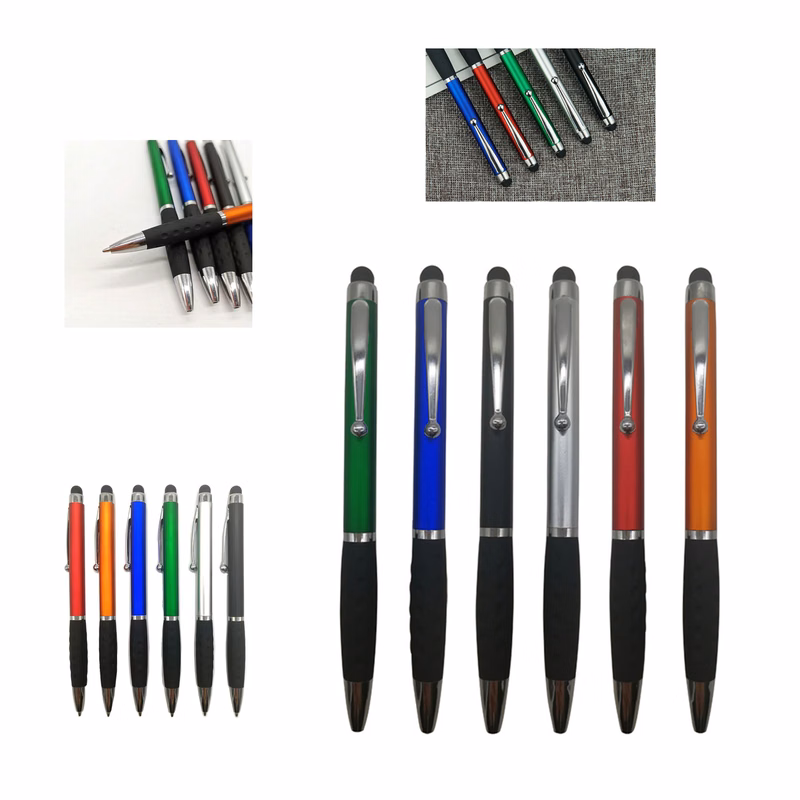 ScrewTop Stylus Ballpoint Advertising Pen