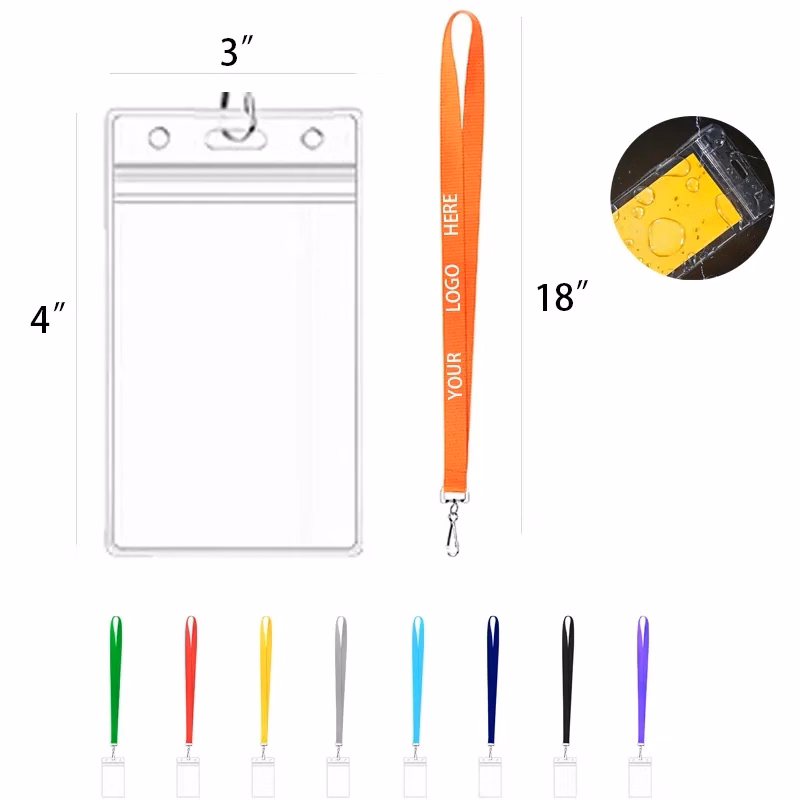 Durable Lanyard With Badge Id Holder