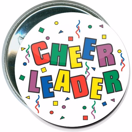 CHEERLEADER, Cheerleading Button