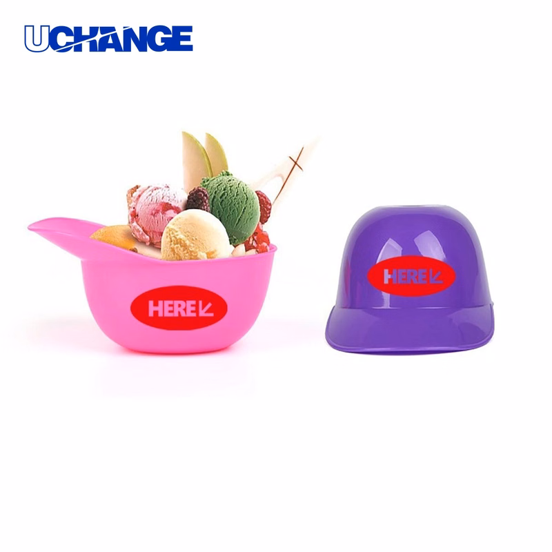 Helmet Shaped Ice Cream Dessert Bowl