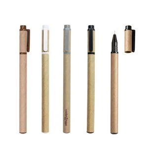 Kraft Paper Pen With Cap 1