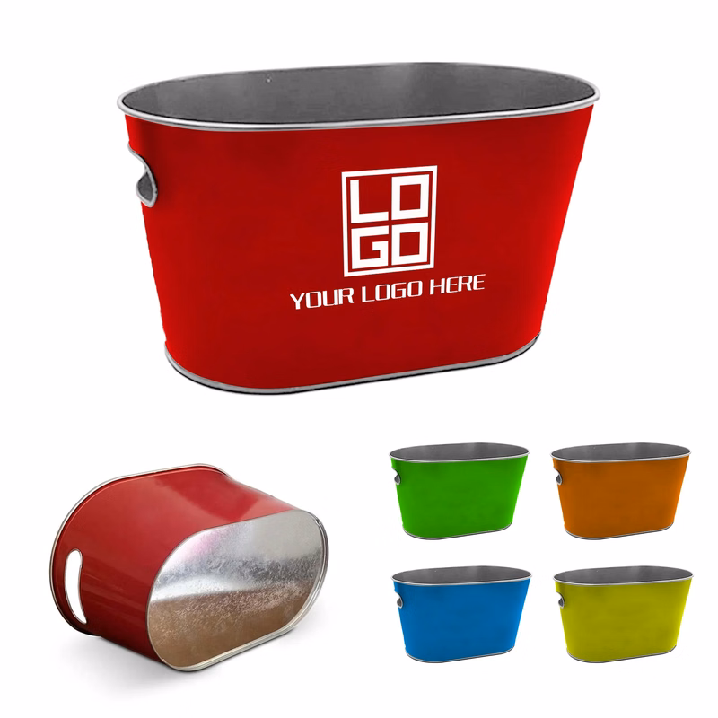Oval Drink Cooler Large Ice Bucket