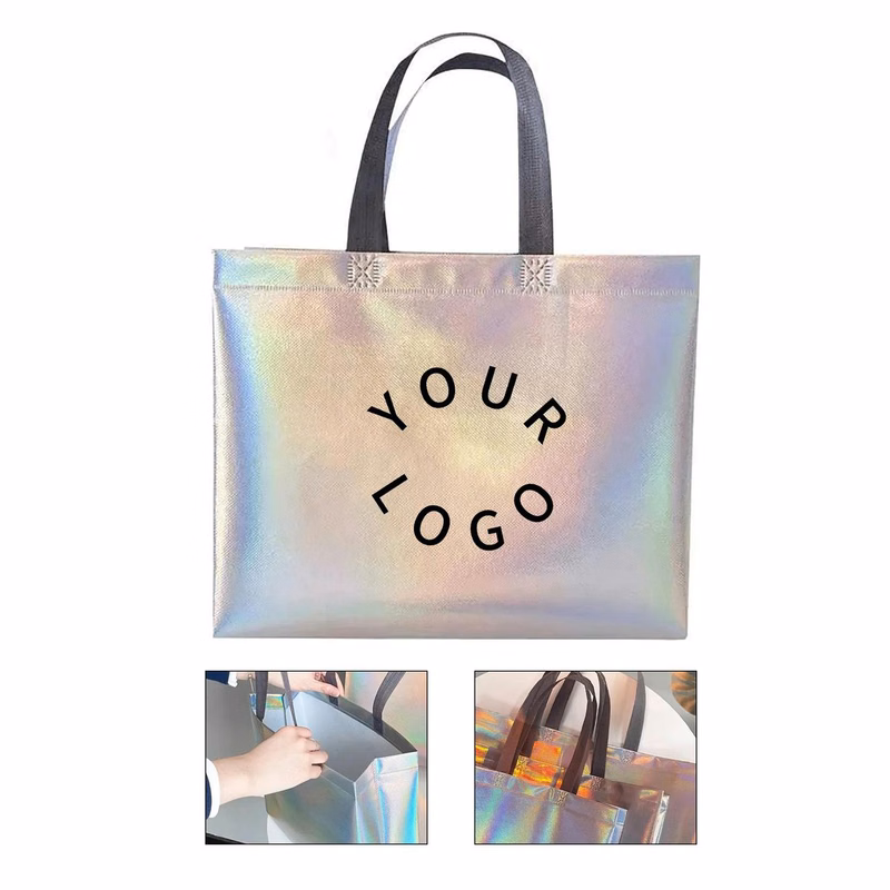 Reusable Glitter Gift Bag for Retail or Promotion