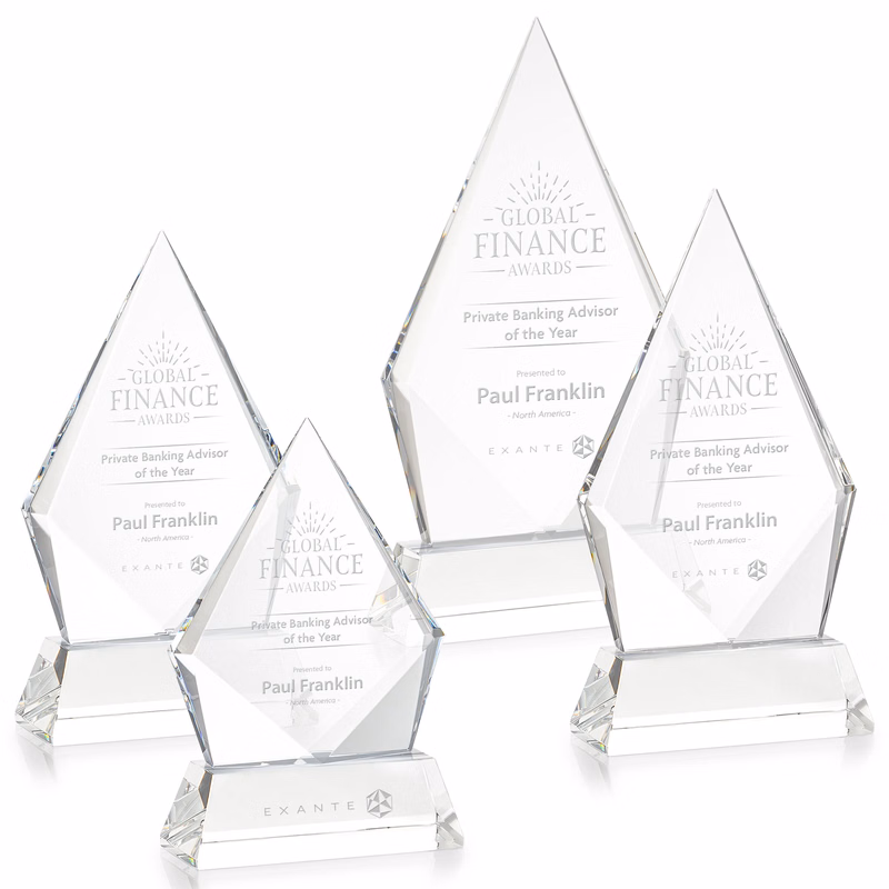 Shelton Award on Newhaven Base - Clear