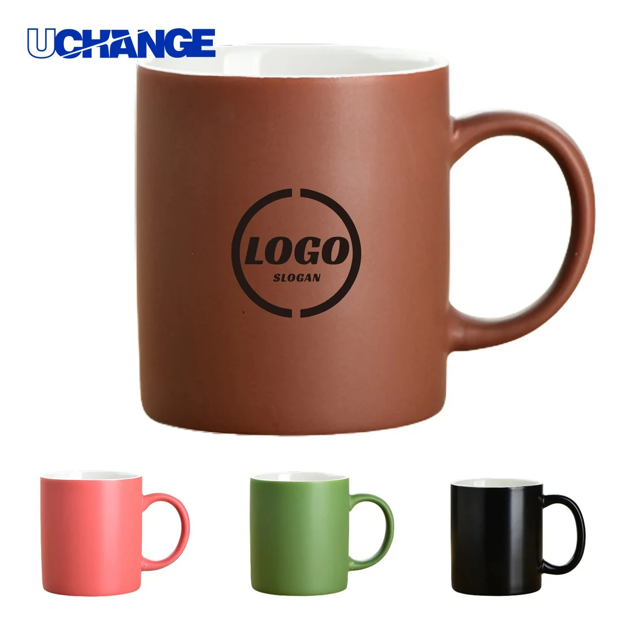 Matte Ceramic Coffee Mug Container (11 Oz) 1